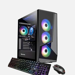 Gaming PC with NWT Mouse, Headset and Keyboard.
